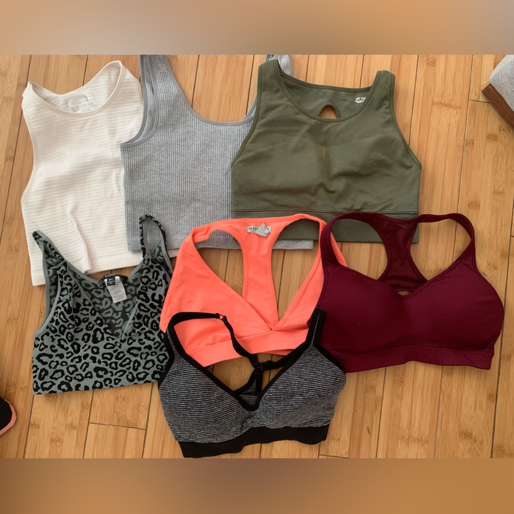 Women's Assorted Sports Bras - Set of 7
